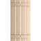 Ekena Millwork Rustic Four Board Spaced Board-n-Batten Smooth Faux Wood Shutters, 23 1/2W x 54H, PR SHUBSS23X54SMPR - alternate 7